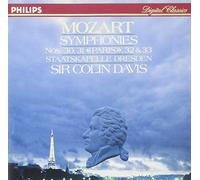 mozart symphonies nos. 30,31,32 & 33