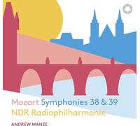 Wolfgang Amadeus Mozart : Mozart: Symphonies 38 & 39 CD Album Digipak (2021)