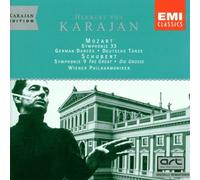 Mozart: Symphony 33, German Dances / Schubert: Symphony The Great" - Karajan, Vienna Philharmonc