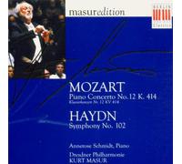 Mozart - Symphony No. 102/Klavierkonzert No. 14 (Masur)