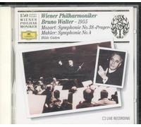 Mozart: Symphony No.3 Prager" Mahler: Symphony No.4 Hilde Gulden Wiener Philarmoniker Bruno Walter 1955