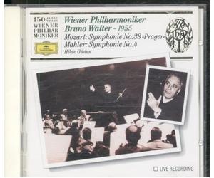 Mozart: Symphony No.3 Prager" Mahler: Symphony No.4 Hilde Gulden Wiener Philarmoniker Bruno Walter 1955