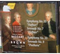 Mozart Symphony No. 35 "Haffner"; Serenade No. 7 "Haffner"; Symphony No.33; Serenade No.9 "Posthorn". by Unknown (1997-01-01)