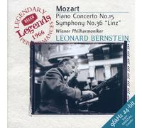Mozart : Symphony No 36; Piano Concerto No 15