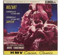 Mozart: Symphony No. 4 in G minor K550; Symphony No. 41 in C major k551 "Jupiter"