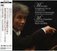 Mozart : Symphony No.40 in G Minor K.550 / Sinfonia Concertante in E-flat Makor K.Anh.9 (297B)