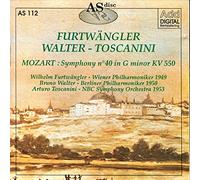 Mozart: Symphony No. 40 in G Minor KV 550 (Furtwangler, Walter, Toscanini)