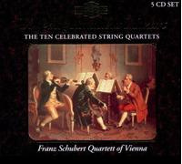 Mozart - Ten Celebrated String Quartets By Franz Schubert Quartet Of Vienna ,Wolfgang Amadeus Mozart (Composer) (2003-08-23)