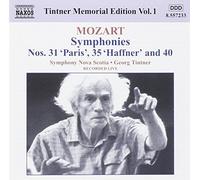 MOZART / TINTNER / S - SYMPHONIES 31 35 50 - CD - J3z
