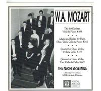 Mozart Trio, Adagio & Rondo, Quartet, Quintet ~ The Nash Ensemble ~ Musical Heritage Society [CD]