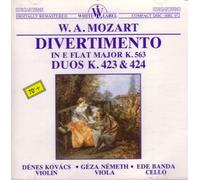 Mozart: Trio Divertimento, Duos