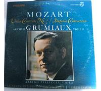 Mozart Violin Concerto No 2/ Sinfonia Concertante, Arthur Grumiaux, Violin London Symphony Orchestra, Colin Davis