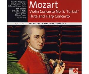 Mozart: Violin Concerto No. 5, Turkish / Flute and Harp Concerto by Jennifer Pike