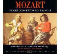 Mozart: Violin Concertos Nos. 4 and 5, Serenade No. 6