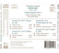 MOZART: VIOLIN CONCERTOS VOL. 2 NEW CD