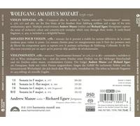MOZART: VIOLIN SONATAS, 1781 [HYBRID SACD] NEW CD