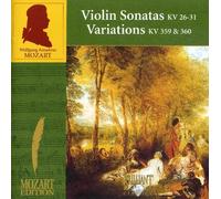 Mozart: Violin Sonatas Kv. 26 & 31 / Variations Kv. 359 & 360