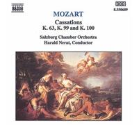 Mozart, W.a. - Cassations K.63, K.99 & K.100 (Nerat, Salzburg Co, Holscher)
