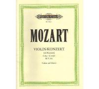 Mozart, W.A. - Concerto No. 3 in G Major, K. 216 - Violin and Piano - by Carl Flesch - Peters