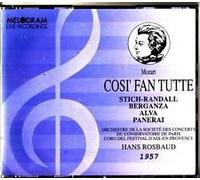 Mozart, W.a. - Cosi Fan Tutte-Complete Opera