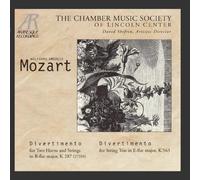 Mozart, W.a. - Divertimento For Two Horns And Strings (Lincoln Center Cms)