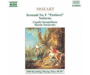 Mozart, W.a. - Serenade No. 9, Posthorn/Notturno (Turnovsky, Gansch)
