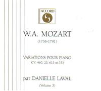 Mozart, W.a. - Variations Piano-Volume. 3