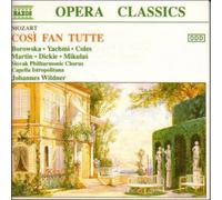 MOZART/WILDNER/CAPELLA ISTROPOLITANA: COSI FAN TUTTE - CD