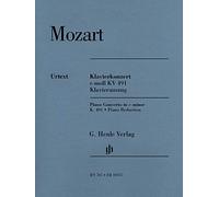 Mozart, Wolfgang Amadeus - Klavierkonzert c-moll KV 491: Instrumentation: 2 Pianos, 4-hands, Piano Concertos. Klavierauszug.