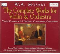mozart,wolfgang amadeus - Mozart: Complete Works for Violin & Orchestra