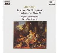 MOZART / WORDSWORTH - SYMPHONIES 34 35 39 - cd - G3z