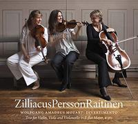 MOZART/ZILLIACUSPERSSONRAITINEN - Divertimento - Trio for Violin, Viola & Cello