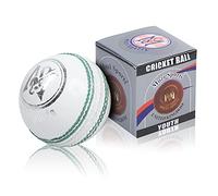 Mozi Sports® Youth Junior Cricket Ball Leather School Club Balls Weight 135gm (White)