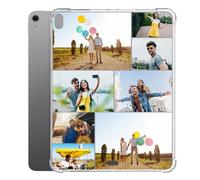 mozitify Custom Case for iPad Air 13 inch 2024, Multi-Photo Case, Reinforced Corners Bumper Case, Soft TPU Case for iPad, Lightweight Thin Flexible Back Shell for iPad, Clear