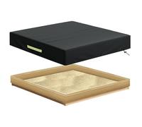 MOZMY Cover Sandpit Waterproof 210D Oxford Fabric Protective Cover for Sandpit 120 x 120 x 20 cm