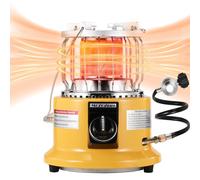 MOZODAWN 2 in 1 Propane Heater & Stove, 13000 BTU Portable Propane Heater Indoor with Handle, Outdoor Heater Gas Stove for Patio, Camping, Tent, Ice Fishing, Hunting