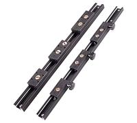 MOZTO Built-in Dual-axis Linear Guide 38mm SGR15N Roller Slide 1 Set, 1 SGB15N Block And 1 SGR15N Guide Cnc Woodworking (Color : SGB15N-4 LOCK, Size : 400mm)