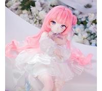 Mozu Dorothy 1/2 Female Seamless Action Figures Full Silicone Material, NIKKE:The Goddess of Victory 85cm Flexible Figure Dolls for Cosplay/Photography/Arts (Wig) (Cosplay Edition)