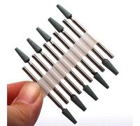 Mozulon 10PC Diamond Milling Cutter Nail Drill Bit for Eletric Manicure Machine Cuticle Clean Files Equipment Accessories(10PC-NO33)