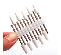 Mozulon 10PC Diamond Milling Cutter Nail Drill Bit for Eletric Manicure Machine Cuticle Clean Files Equipment Accessories(10PC-NO29)