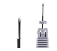 Mozulon 1pc Nail Drill Bit Rotate Burr Milling Nail Cutter Bits For Electric Manicure Pedicure Tools(Tungsten 44)