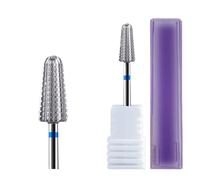 Mozulon 1pc Nail Drill Bit Rotate Burr Milling Nail Cutter Bits For Electric Manicure Pedicure Tools(Tungsten 26)