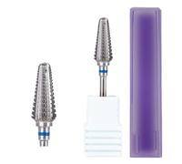Mozulon 1pc Nail Drill Bit Rotate Burr Milling Nail Cutter Bits For Electric Manicure Pedicure Tools(Tungsten 29)