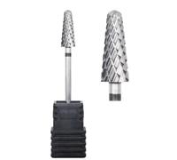 Mozulon 5mm Cone Carbide Nail Drill Bit 3/32" Milling Cutter For Manicure Rotary Burr Nail Bits Electric Drill Accessories Tool(XC 1pcs)