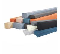 Mozzeilee Long Bed Gap Filler with Removable Cover, Mattress Extender Headboard Pillow for Single/Double/King Beds, Thick Support Bolster Armrest Pillow (Custom Size,Custom Color)