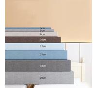 Mozzeilee Mattress Gap Filler, Bed Wedge Headboard Pillow with Multiple Sizes Colors, Washable Bed Bridge, Fill The Gap for Single/Double/King Beds (Thick: 5cm)