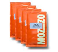 Mozzo Decaf Filter Ground Coffee | Dark Roast | 100% Arabica Swiss Water Process | 1kg Pack (4 x 250g) | Suitable for use with Cafetieres, Aeropress & V60 | Barista Quality Coffee | Roasted in the UK