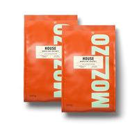 Mozzo House Medium Roast Filter Coffee Beans | 100% Arabica Whole Beans | 2 x 500g Bags | Smooth, Well-Rounded Flavour | Suitable for Aeropress, V60 and Cafetieres | Freshly Roasted in the UK
