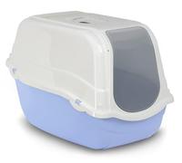 MP Bergamo Romeo Toilet with Filter Blue, Cat Litter Box, Medium, Blue