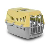 MP Bergamo - Transport Basket Gipsy 50 Plastic Door for Cats, 5 kg, Yellow
